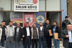 SALUR KÖYÜ DERNEĞİ KONGRESİNİ YAPTI 