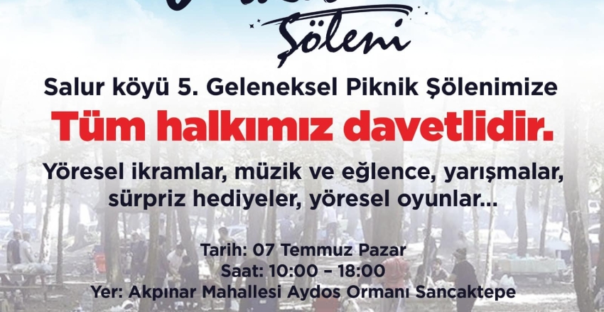 Salur Köyü Derneği Piknik Etkinliği