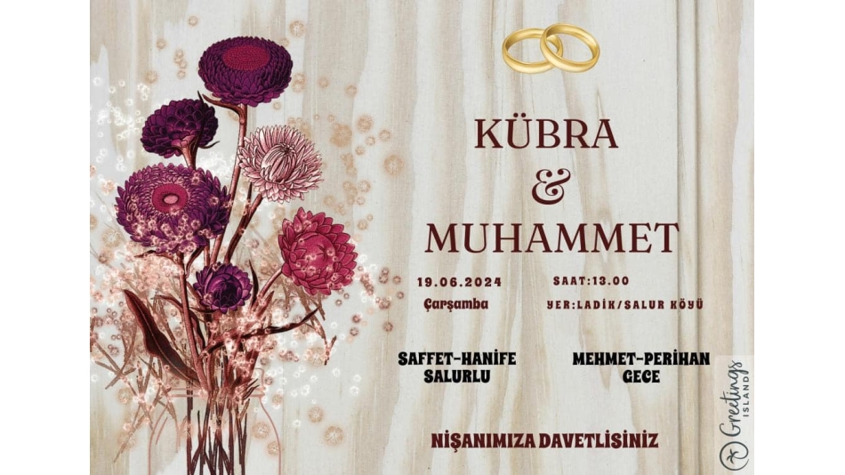 Nişan Daveti 19 Haziran 2024